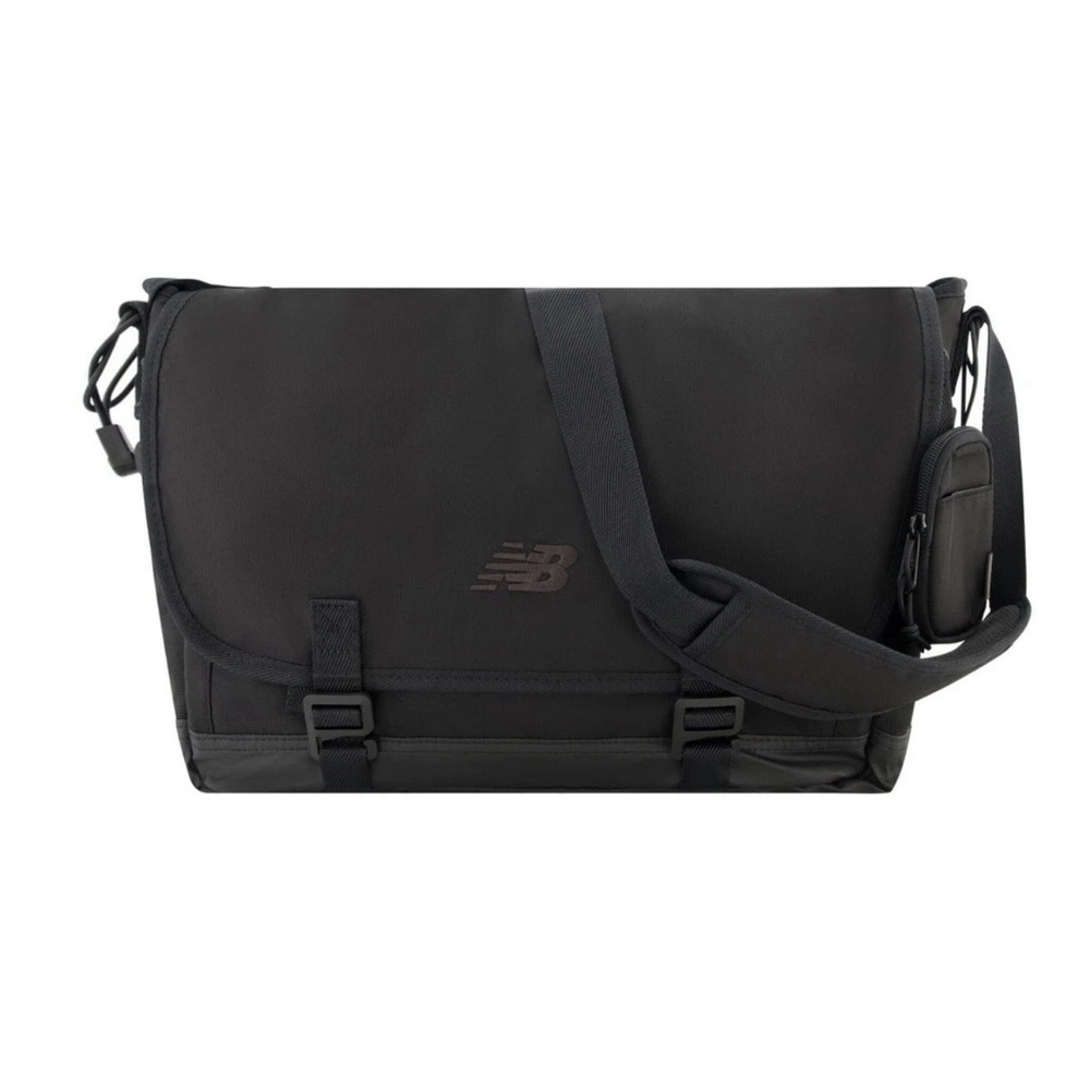 New Balance Athletic Messenger Bag Laptop Bag Black NWT!